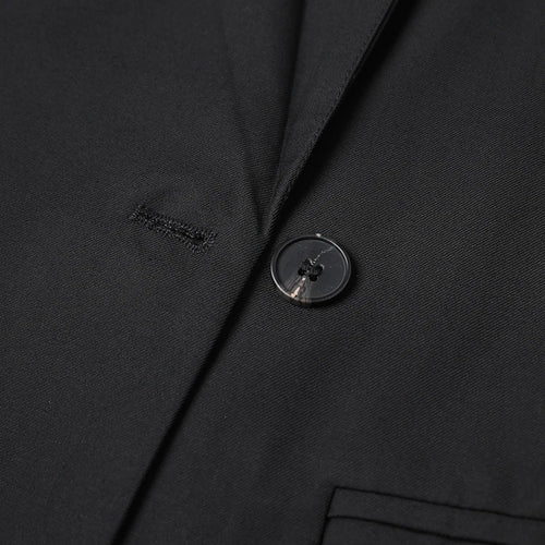 Load image into Gallery viewer, Women Black Double Breasted Big Size Long Blazer New Lapel Long Sleeve Jacket Fashion Tide Spring Autumn 2025 2R6701
