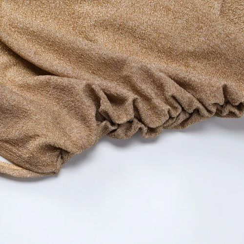 Load image into Gallery viewer, Elegant Strapless Lace-up Mini Dress For Women Robe 2023 New Off-shoulder Sleeveless Ruched Party Short Dress Vestido
