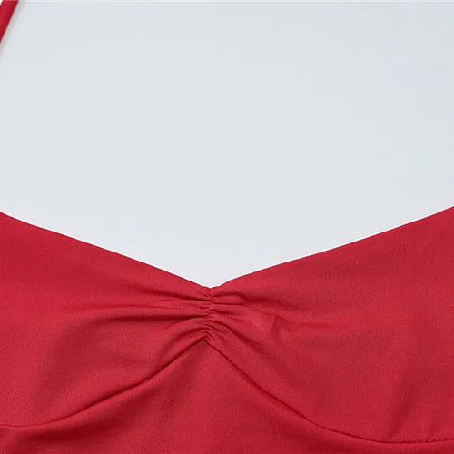 Load image into Gallery viewer, Spaghetti Strap Split Sexy Maxi Dress For Women Elegant Halter Sleeveless Backless High Waist Bodycon Club Party Dress
