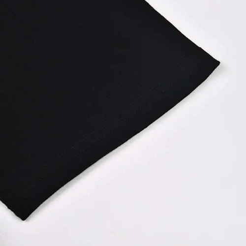 Load image into Gallery viewer, Women Black Layers Mesh Long Big Size Dress New Round Neck Short Sleeve Loose Fit Fashion Tide Spring Summer 2025 16R3054
