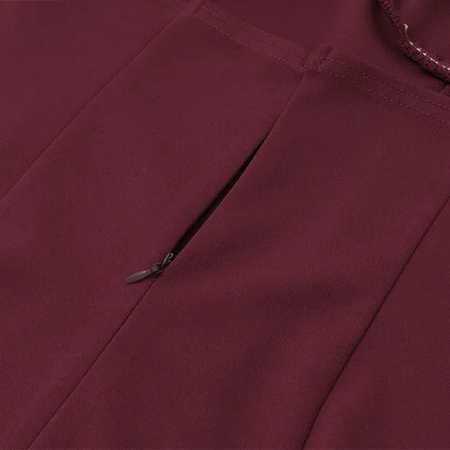 Load image into Gallery viewer, Off-shoulder Backless Sexy Mini Dress For Women Wine Red Sleeveless Strapless High Waist A-line Club Party Sexy Dress
