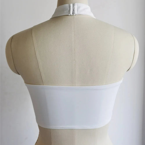 Load image into Gallery viewer, Pad Nylon High End Halter Sports Bra Sports Top Push Up Gym Crop Top Fitness Underwear Running Yoga Bra Active Wear
