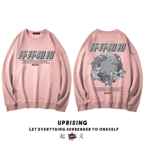 Load image into Gallery viewer, Hoodies, Sweatshirts Hip-hop street unique long-sleeved with interesting personality, rare, European, American and Japanese
