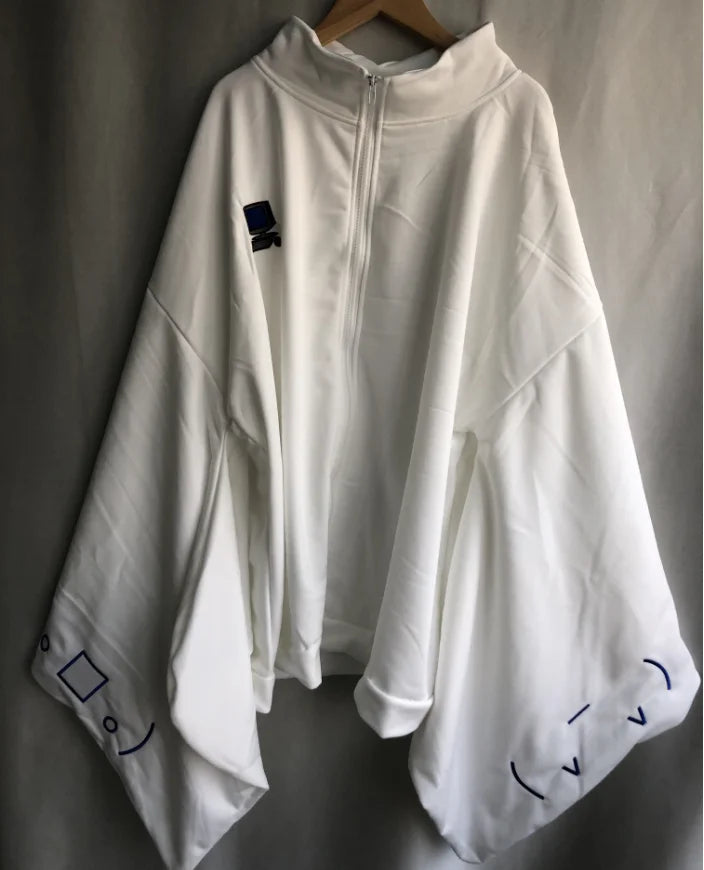 Japanese Fashion Jackets 2024 Women Clothing Stand Neck Zipper Print Outwear Casual Streetwear Coat Y2k Tops 2024 Ropa Mujer