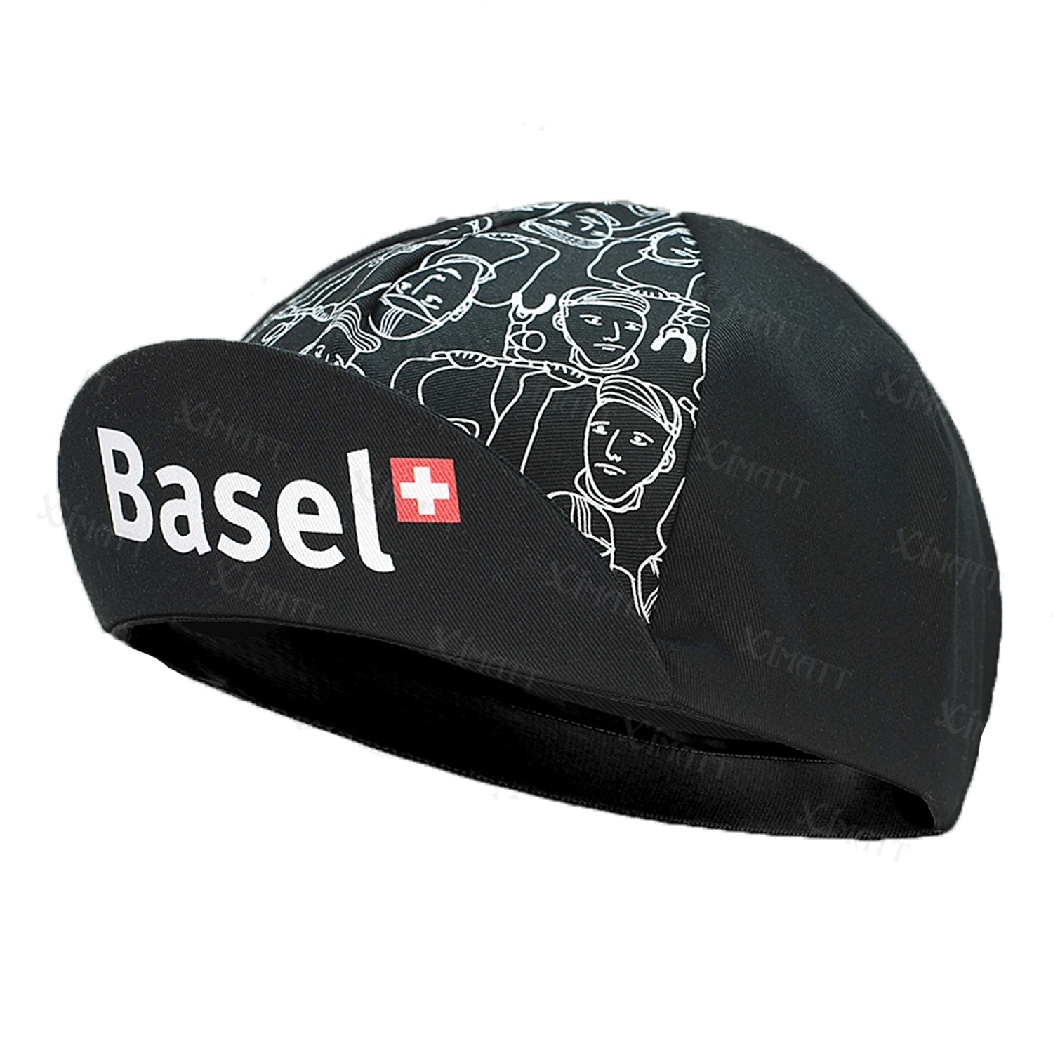 Black Series Most Popular  Polyester Cycling Caps Sports Quick Dry Bicycle Hat Men Women Wear Absorb Sweat Breathable