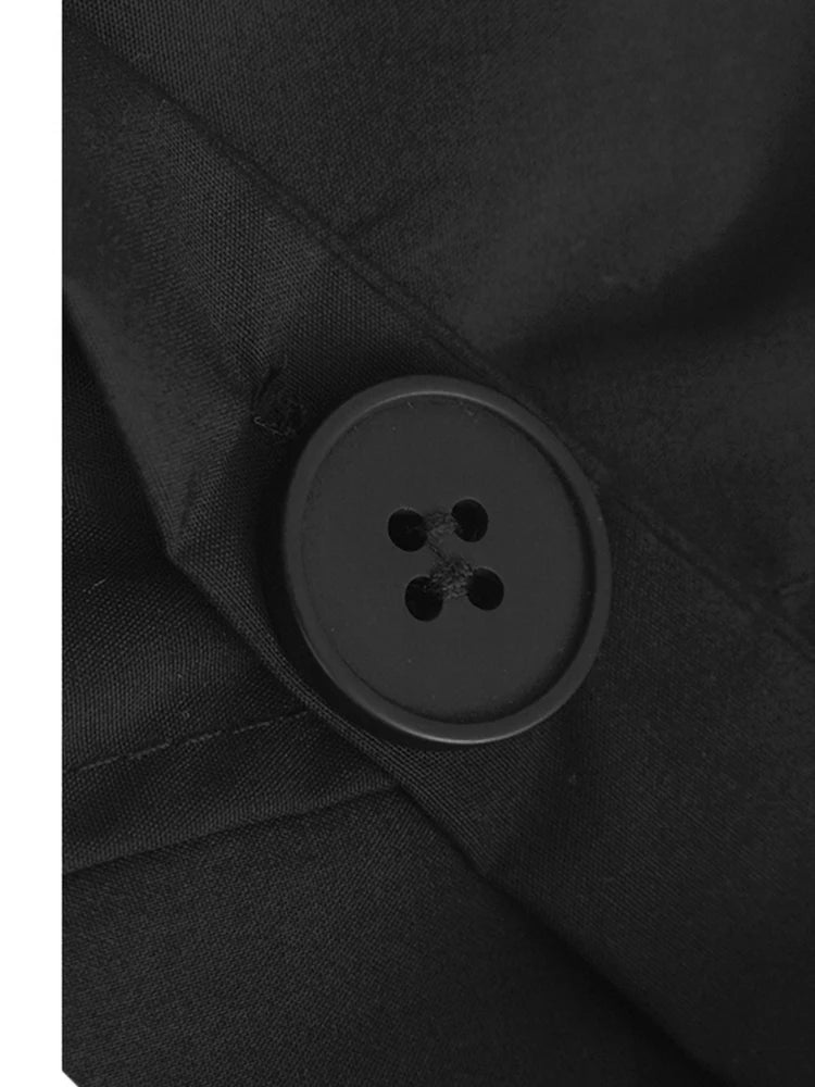 Big Size Black Dot Vest Wide Leg Pants Two Piece Suit New V-Neck Sleeveless Women Fashion Tide Spring Autumn 2025 1DJ1105