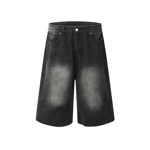 Load image into Gallery viewer, Men&#39;s Denim Shorts Washed American Style Gradient Color Multi Pockets Trendy Fashion Loose Male Clothing 2025 9W1725
