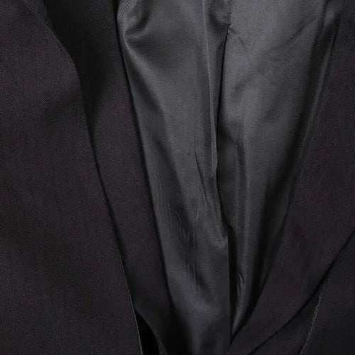 Load image into Gallery viewer, Women Black Irregular Big Size Casual Blazer New Lapel Long Sleeve Loose Fit Jacket Fashion Spring Autumn 2025 CPG0356
