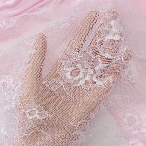 Load image into Gallery viewer, Lace See Through Ruched Sexy Mini Dress Women Elegant Patchwork Long Sleeve Strapless Backless Club Party Dress Female
