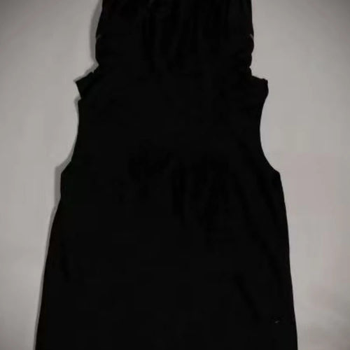 Load image into Gallery viewer, Harajuku Casual Women Printing Vest Coat Grunge Streetwear Sleeveless Patchwork Hooded Coats Y2k Aesthetic Zipper Pocket Jackets
