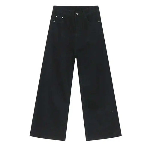 Load image into Gallery viewer, American Style Men's Jeans Gradient Color Button Pockets Male Straight Wide Leg Denim Pants Casual Spring New Chic 9C4510
