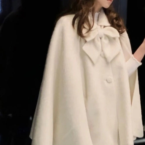 Load image into Gallery viewer, Lolita Sweet Girl Oversized Grunge Jackets Women Y2k Aesthetic Single Breasted Vintage Coats 2025 Harajuku Kawaii Solid Jacket
