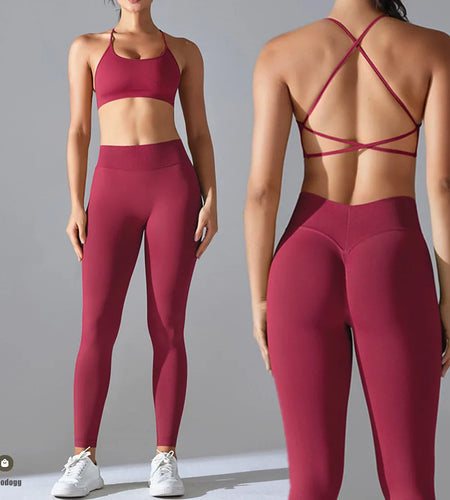 Seamless Yoga Pants Women Sexy V Butt Push Up Fitness High Waist Pants Gym Running Workout Female Sports Yoga Tight Leggings