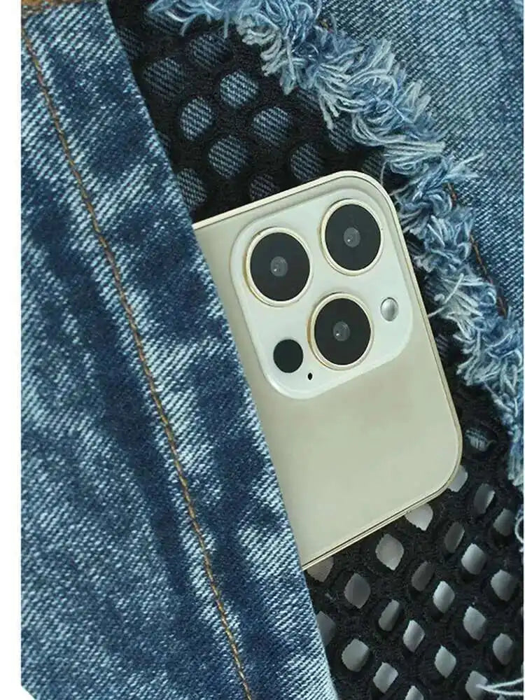 Big Size Denim Vest Wide Leg Pants Two Piece Suit New V-Neck Sleeveless Women Fashion Tide Spring Autumn 20251DH9963