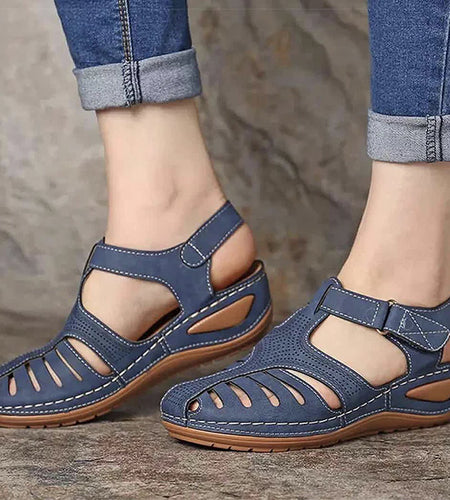 Women's Sandals Classics Summer Shoes For Women Summer Sandals Wedge Heels Sandalias De Mujer With Low Platform Footwear Female