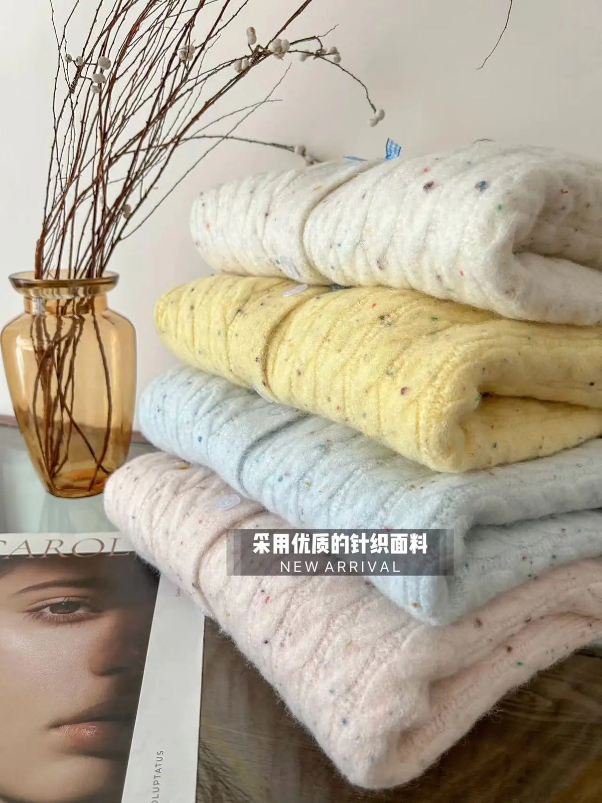 French Solid Embroidery Bow Single Breasted Short Cardigans Sweater Women Autumn Winter O-neck Long Sleeve Knitwear Tops Popular