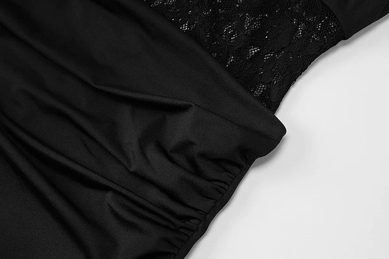 Sheer Lace Hollow Out Sexy Maxi Dress For Women Gown Halter Deep V Neck Sleeveless Backless Bodycon Long Dress