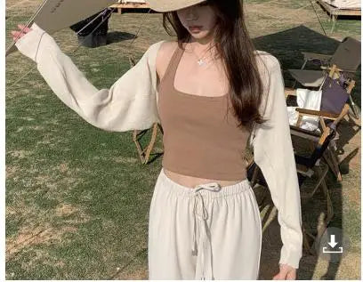Beach Sun Protection Clothing Outside Shawl Sun Protection Cardigan Cover Knit Jacket Sunscreen Clothes Women Summer Coat Shirt