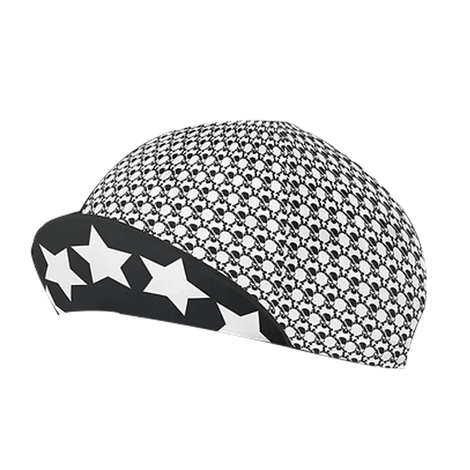 All Skulls Pentagram Black White Quick Dry Bicycle Men's Caps Sports Breathable Summer Balaclava Unisex Wear Cool Hat