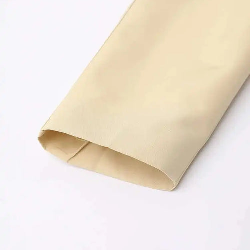 Load image into Gallery viewer, Apricot Brief Pocket Big Size Casual Jacket New Lapel Long Sleeve Women Coat Fashion Tide Spring Autumn 2025 CPG1295
