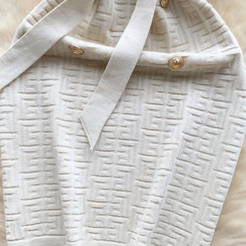 Load image into Gallery viewer, Summer Beige V-neck Sleeveless Slim Knitted Sexy Mini Dresses Women Korean Fashion Button Wrap Hip Short Dress Office 2024 New
