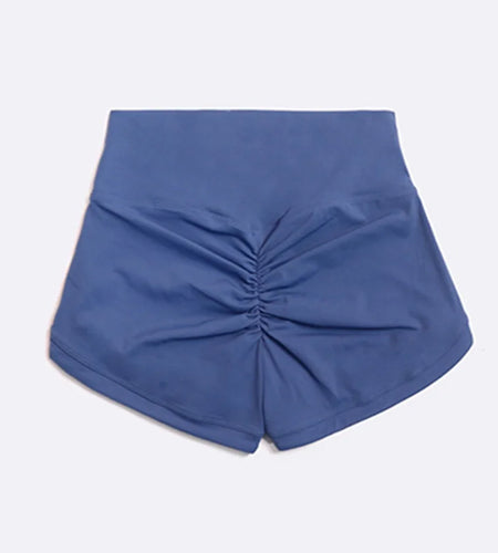 Women's sports yoga shorts high waist lift hip belly belly fitness running cycling exercise 3 points yoga pants