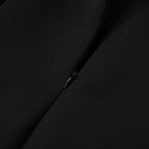 Load image into Gallery viewer, Feather Strapless Long Sleeve Sexy Mini Dress Women Fashion Off-shoulder Backless High Waist Club Party Dress Elegant
