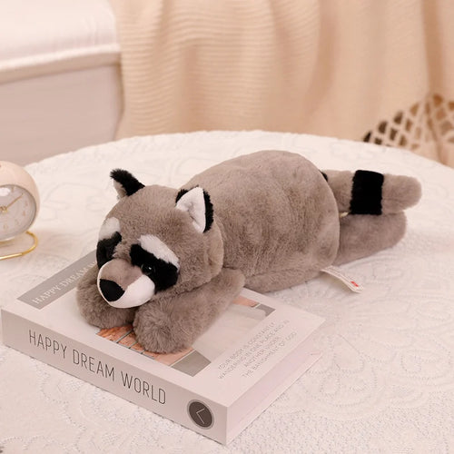 Load image into Gallery viewer, 45/55/65cm Soft Fox Crocodile Pillow Kawaii Sloth Raccoon Plush Toy Stuffed Animal Plush Appease Toys For Kids Girls Gift Decor
