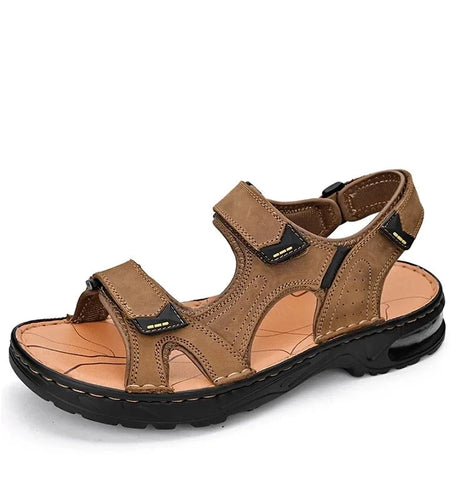 Male Shoes Genuine Leather Men Sandals Summer Men Shoes Beach Sandals Man Fashion Outdoor Casual Shoes