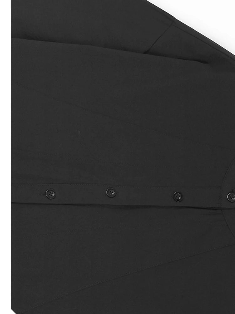 Women Green Big Size Elegant Knee-Length Shirt Dress New Stand Collar Long Sleeve Fashion Tide Spring Autumn 2025 1DJ0928