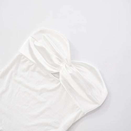 Load image into Gallery viewer, Sexy 2 Pieces Sets For Women Off-shoulder Strapless Hollow Out Bodysuit And Hot Skirt Two Pieces Sets Sexy Suit
