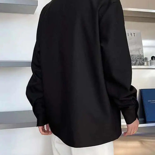 Load image into Gallery viewer, Women White Blue Brief Elegant Big Size Blouse New V-neck Long Sleeve Shirt Fashion Tide Spring Autumn 2025 1DH6648
