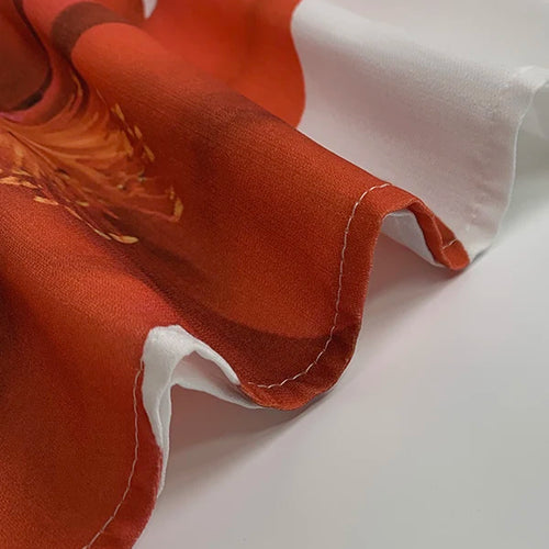 Load image into Gallery viewer, Women Summer Flower Print Pocket Cotton Linen Vacation Long Dress 2025 Elegant V-neck Half Sleeves Long Dresses Woman
