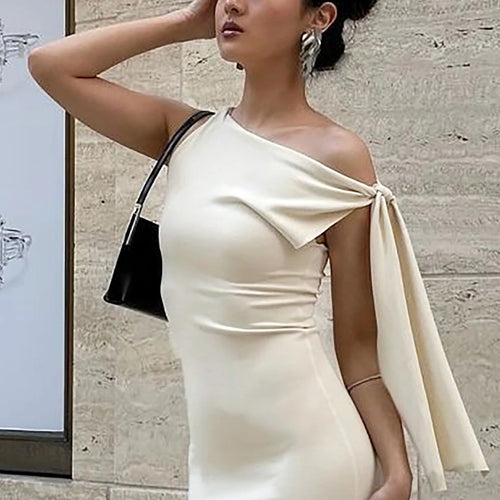 Load image into Gallery viewer, Fashion Solid Sleeveless Bandage Sexy Bodycon Slim Mini Dress Summer Women Y2K Clothes Birthday Party Festival Sundress
