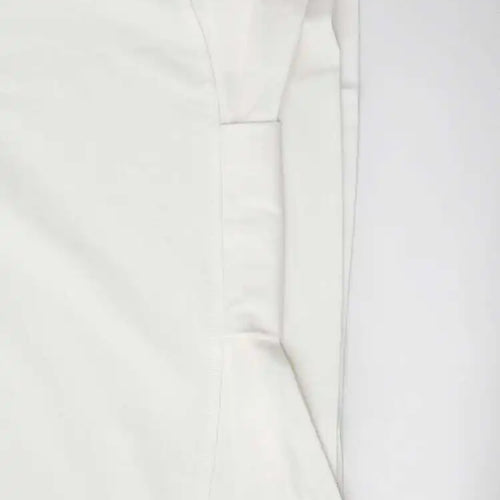 Load image into Gallery viewer, Women White Irregular Spliced Big Size Casual T-shirt New Round Neck Short Sleeve Fashion Tide Spring Summer 2025 1DH5360
