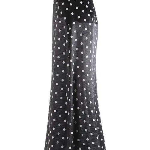 Load image into Gallery viewer, High Elastic Waist Dot Shiny Satin Body-Hugging Fishtail Half-body Skirt Women Fashion Tide New Spring Autumn 2025 1DJ0004
