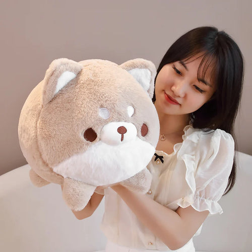 Load image into Gallery viewer, New Arrive Kawaii Anime Simulation Chubby Dog Plush Toys Stuffed Lifelike Dog Doll Kids Nice Gifts Home Car Decoration
