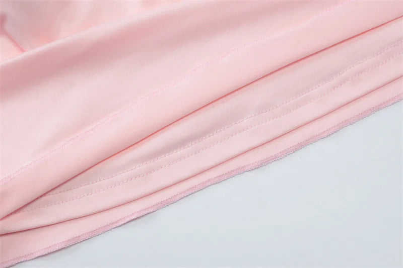 Ruffle Sexy Skirt Two Piece Sets Women Halter Lace-up Crop Top And Mini Skirt Female Beach Club Party 2 Piece Set