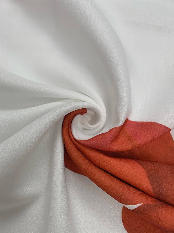 Women Summer Flower Print Pocket Cotton Linen Vacation Long Dress 2025 Elegant V-neck Half Sleeves Long Dresses Woman