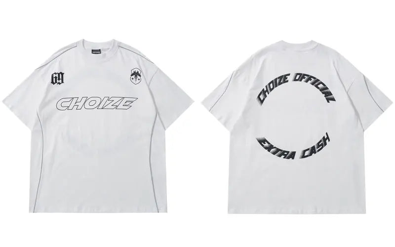 Hip Hop Men T-Shirt Streetwear Harajuku American Style Letter Print Oversize Tshirt Summer Fashion Casual Loose Tee Tops Clothes