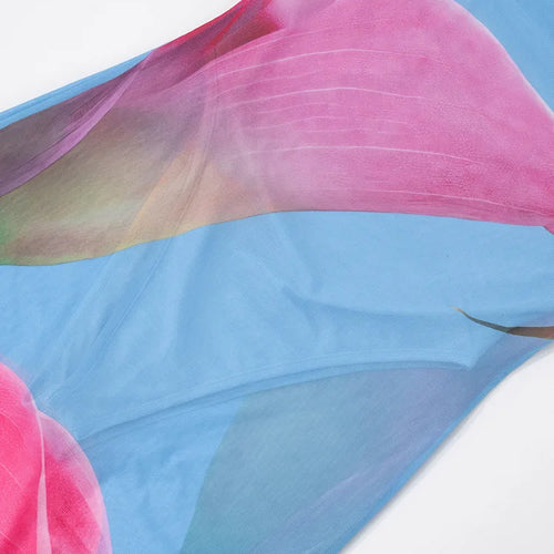 Load image into Gallery viewer, Floral Print Strapless Sexy Maxi Dress For Women Gown Patchwork Off-shoulder Backless Sleeveless Print Long Dress
