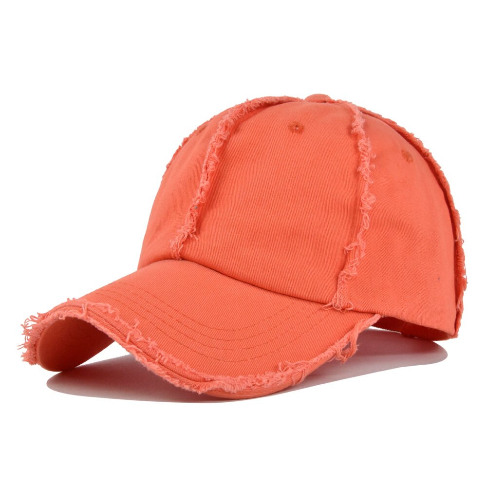 Cotton Baseball Cap for Men Fashion Novel Women's Dad Caps Outdoor Solid Summer Sun Hat Snapback Bone Vintage