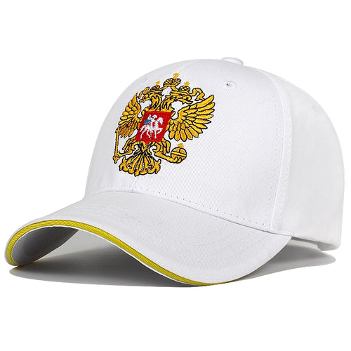 Load image into Gallery viewer, Russia Baseball Caps Russia Badge Embroidery Golf Caps Cotton Snapback Hats Men Women Hip Hop Hats Bone Fashion Sports Hats
