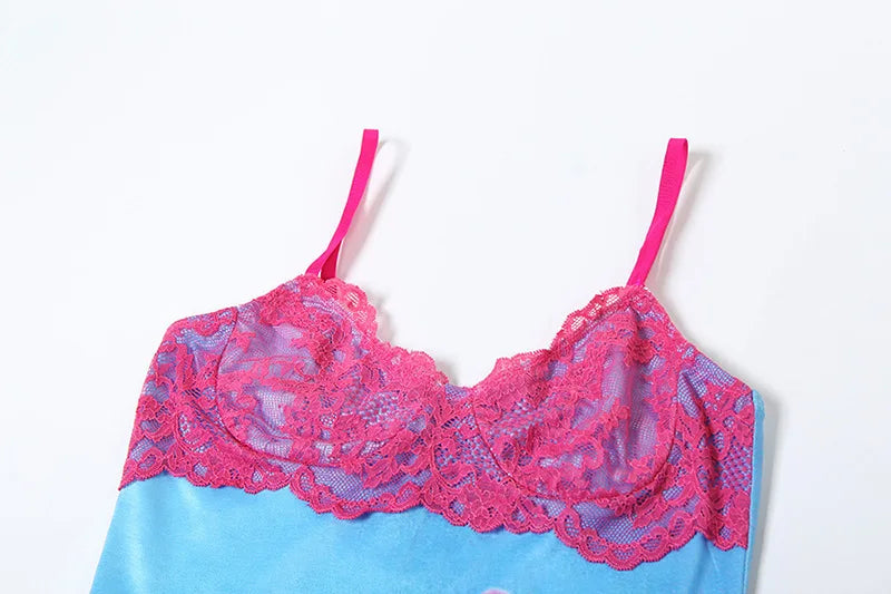 Spaghetti Strap Print Sexy Maxi Dress For Women Fashion Sleeveless Backless Bodycon Club Printed Long Dress Elegant