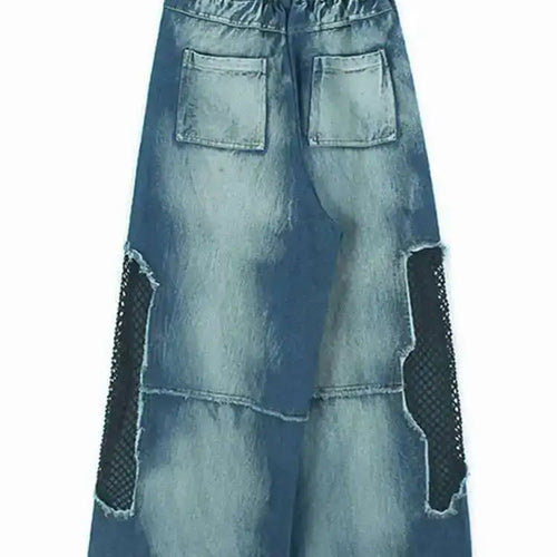 Load image into Gallery viewer, Big Size Denim Vest Wide Leg Pants Two Piece Suit New V-Neck Sleeveless Women Fashion Tide Spring Autumn 20251DH9963
