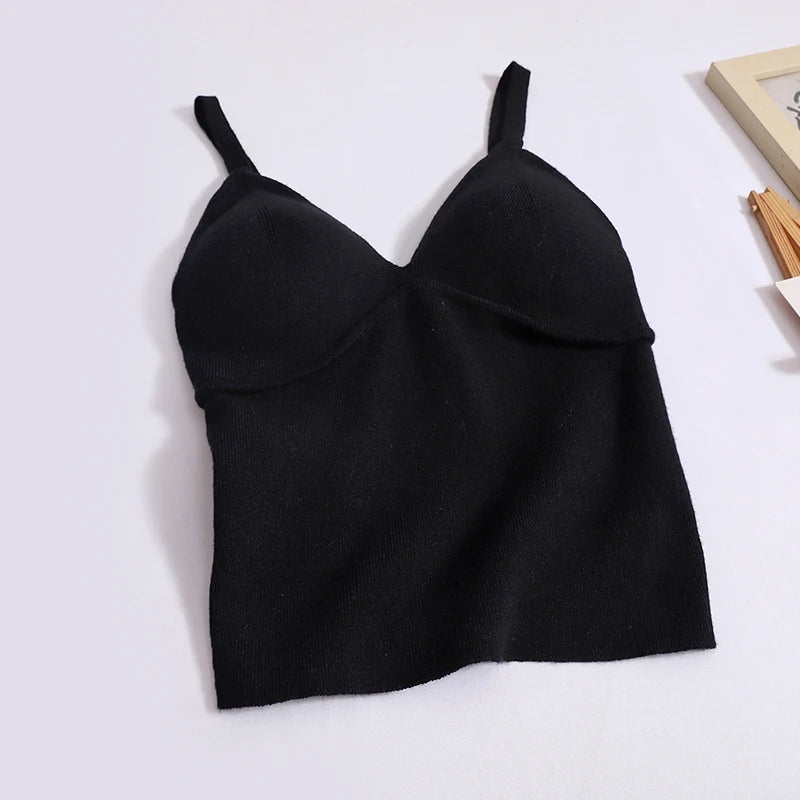 Solid Sexy Club Backless Festival Slip Tank Tops Summer Women Sleeveless Holiday Short Vest Casual Street Clothes Fashion Casual