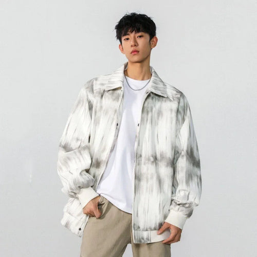 Load image into Gallery viewer, American Style Male Jackets New Spring Turn-down Collar Solid Color Single Breasted Casual Male Clothing Trendy 9W1238
