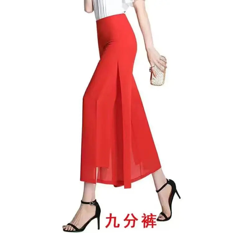 Black 10 Style Can Choose Women Pants Waist Strap Female Trousers Vetement Femme 2023 Wide Leg Pant Korean Fashion Harajuku v2