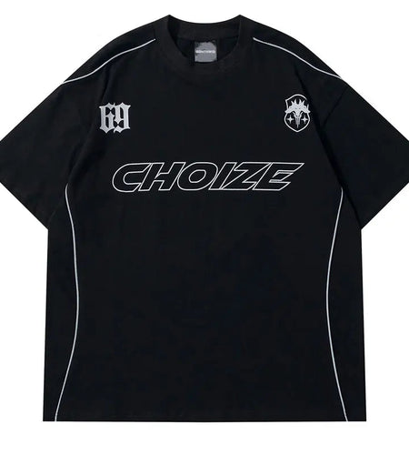 Hip Hop Men T-Shirt Streetwear Harajuku American Style Letter Print Oversize Tshirt Summer Fashion Casual Loose Tee Tops Clothes