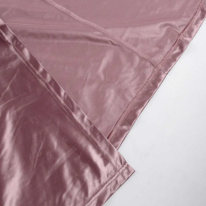 Halter Sleevelessthigh High Split Maxi Dress For Women Fashion Backless Bodycon Sexy Club Party Evening Long Dress